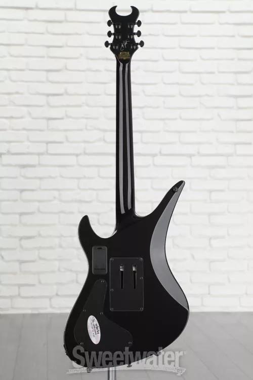 Schecter Synyster Gates Custom-S - Gloss Black with Silver Stripes